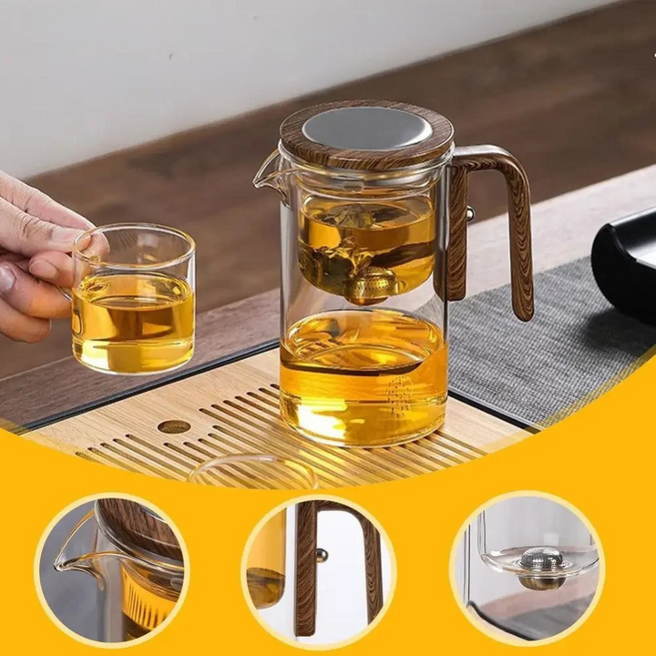 Glass Tea Separator