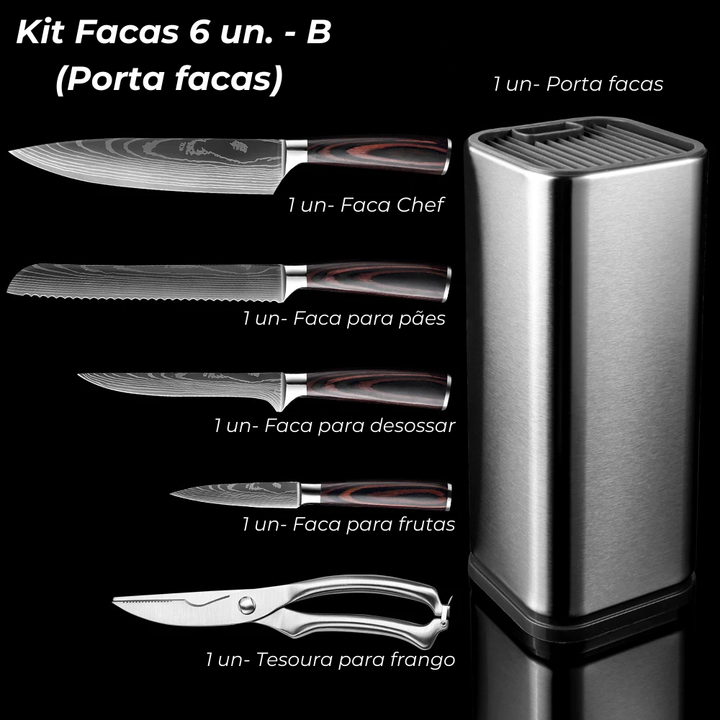 Professional Kitchen Knife Kit