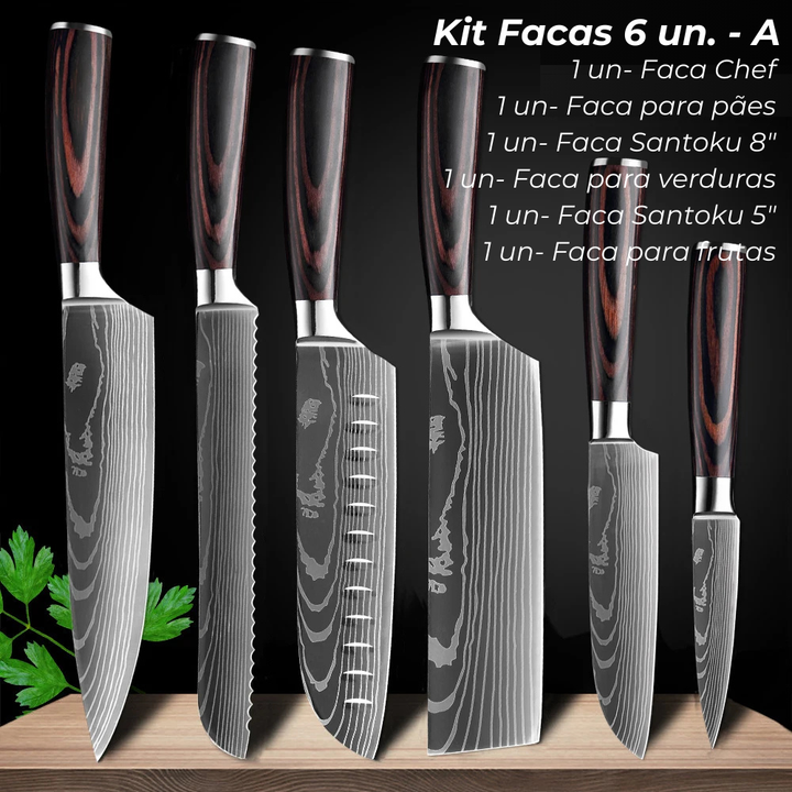 Professional Kitchen Knife Kit