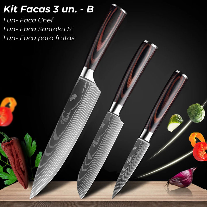 Professional Kitchen Knife Kit