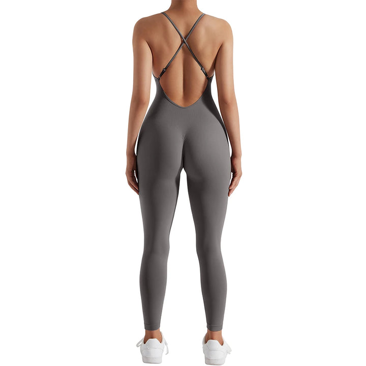 Women's Streetwear Nylon-Spandex Jumpsuit