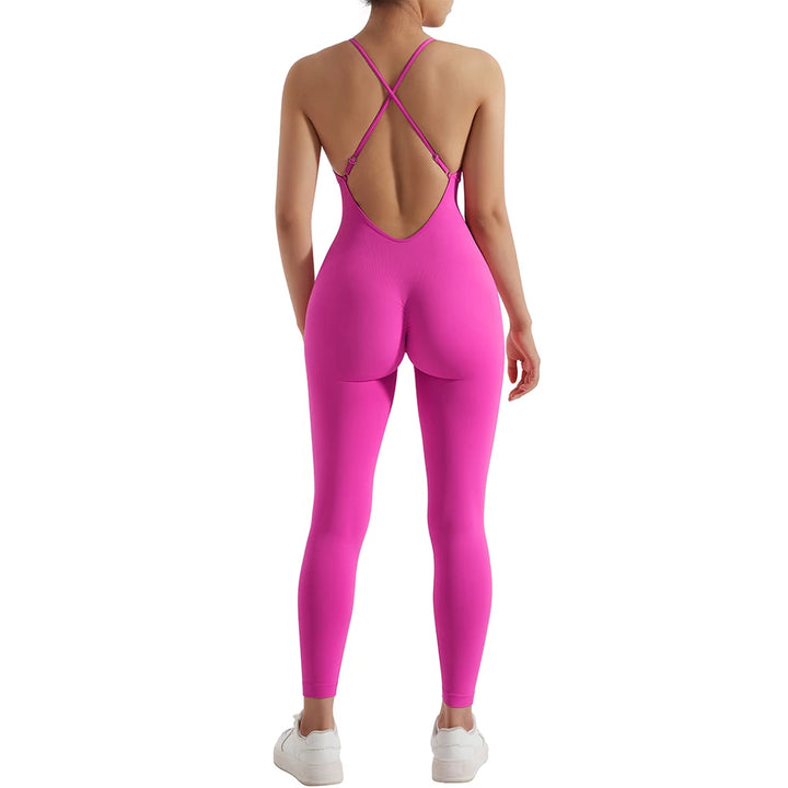 Women's Streetwear Nylon-Spandex Jumpsuit