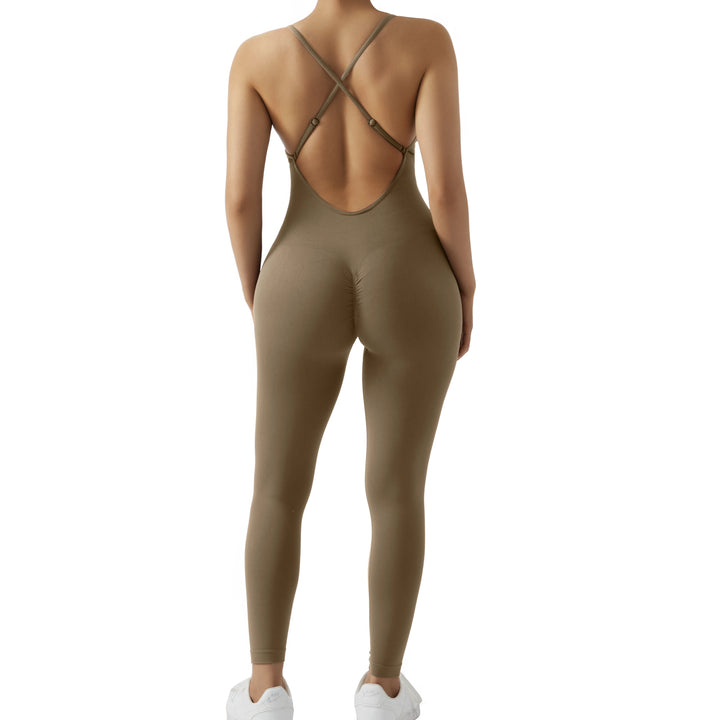 Women's Streetwear Nylon-Spandex Jumpsuit