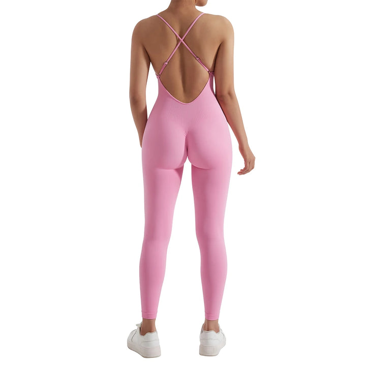 Women's Streetwear Nylon-Spandex Jumpsuit