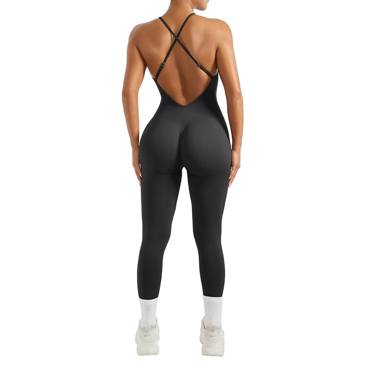 Women's Streetwear Nylon-Spandex Jumpsuit