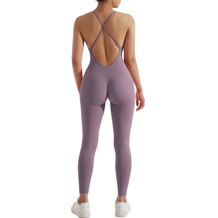 Women's Streetwear Nylon-Spandex Jumpsuit