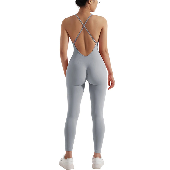 Women's Streetwear Nylon-Spandex Jumpsuit