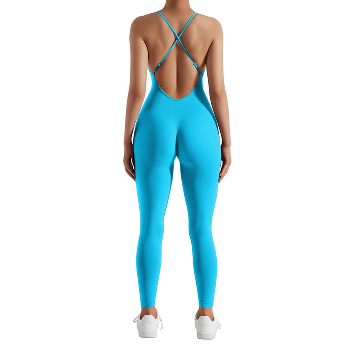 Women's Streetwear Nylon-Spandex Jumpsuit