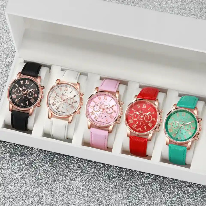 Roman Women's Watch 5 pieces