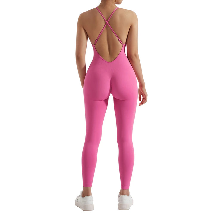 Women's Streetwear Nylon-Spandex Jumpsuit